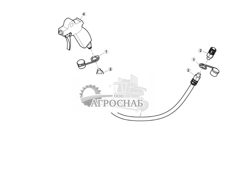 Пневматическая муфта воздушного компрессора (для Европы) - ST857684 1155.jpg